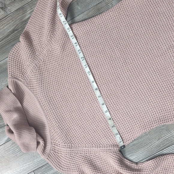 NOA Women's Pink Turtleneck Sweater XS - Picture 3 of 6
